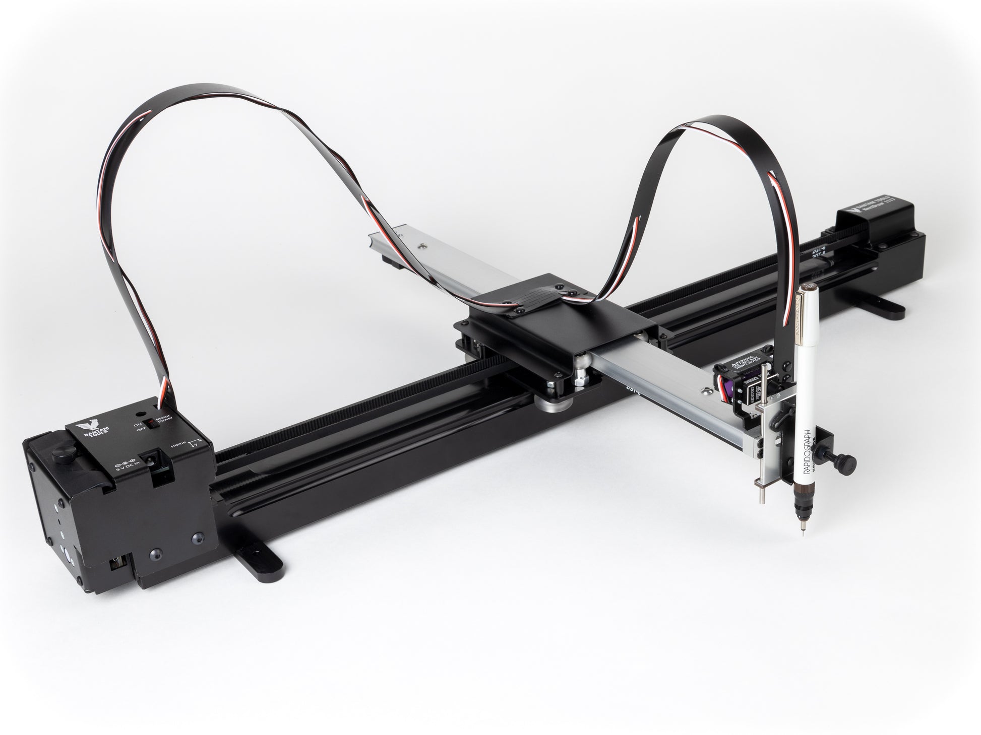 Bantam Tools NextDraw 1117 shown with pen in holder