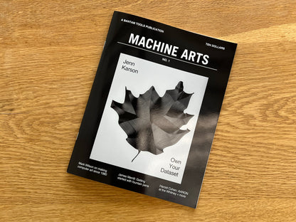 Machine Arts Magazine | NO. 1