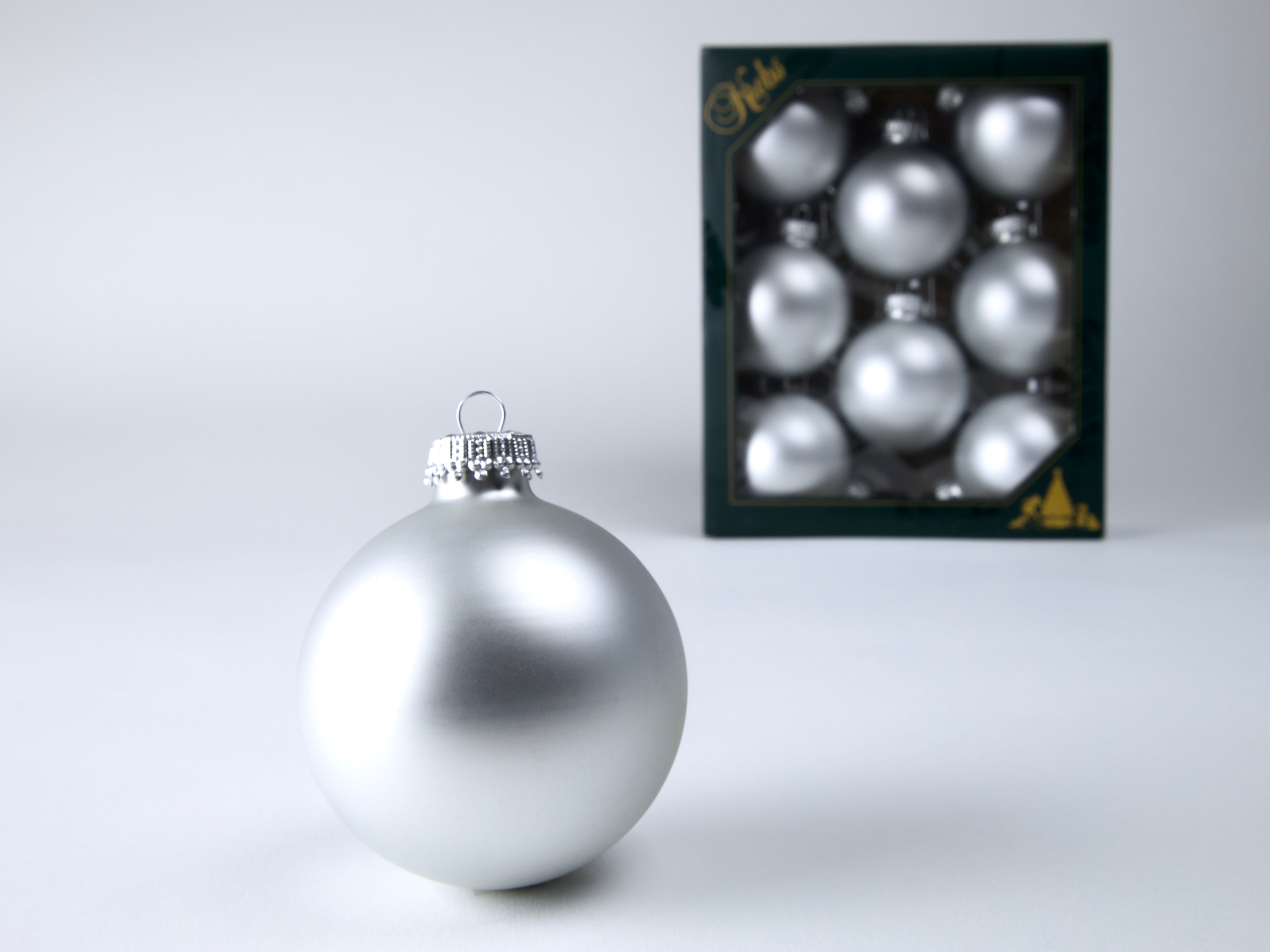 Krebs クリスマスオーナメント ヴィンテージ【期間限定値下げ】 Krebs Frosted Glass Ornaments, 8 Pack – Bantam Tools