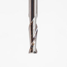 Use these carbide 1/8" flat end mills to cut a square edge into metal, wood, wax, and plastic with your Bantam Tools desktop CNC machine.