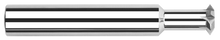 This Harvey Tool 60º double-angle shank cutter can be used for a variety of CNC applications from back chamfering, chamfering, deburring, milling a "v-groove," and even thread milling.