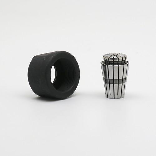 This high-precision collet and nut set give you twice the grip strength for your milling operations on your desktop CNC machine.