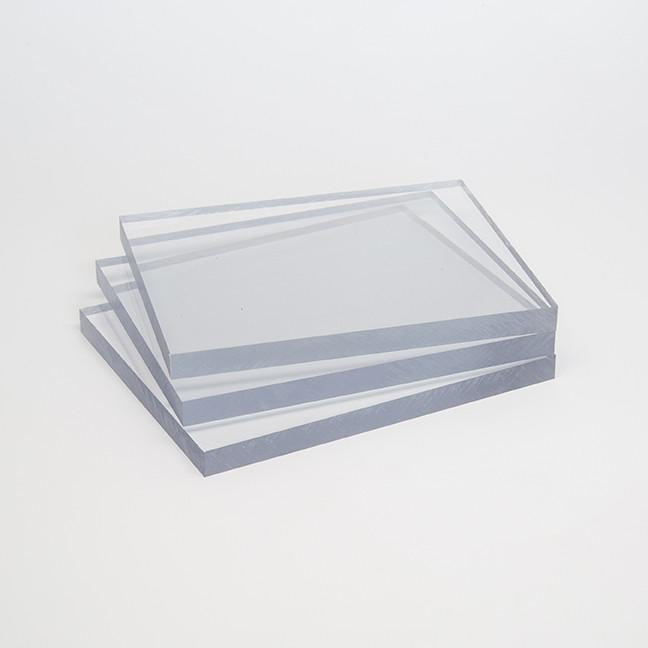 Polycarbonate is a durable, lightweight plastic that machines well with fast spindle speed and a sharp tool on your desktop CNC machine. 