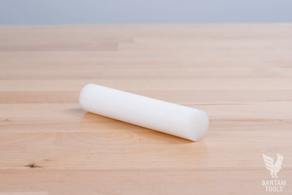 Delrin, White, Rod Stock