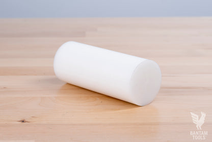 Delrin, White, Rod Stock