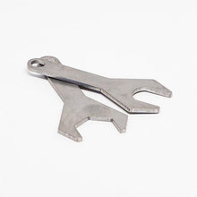 Two replacement wrenches for the Bantam Tools Desktop PCB Milling Machine.